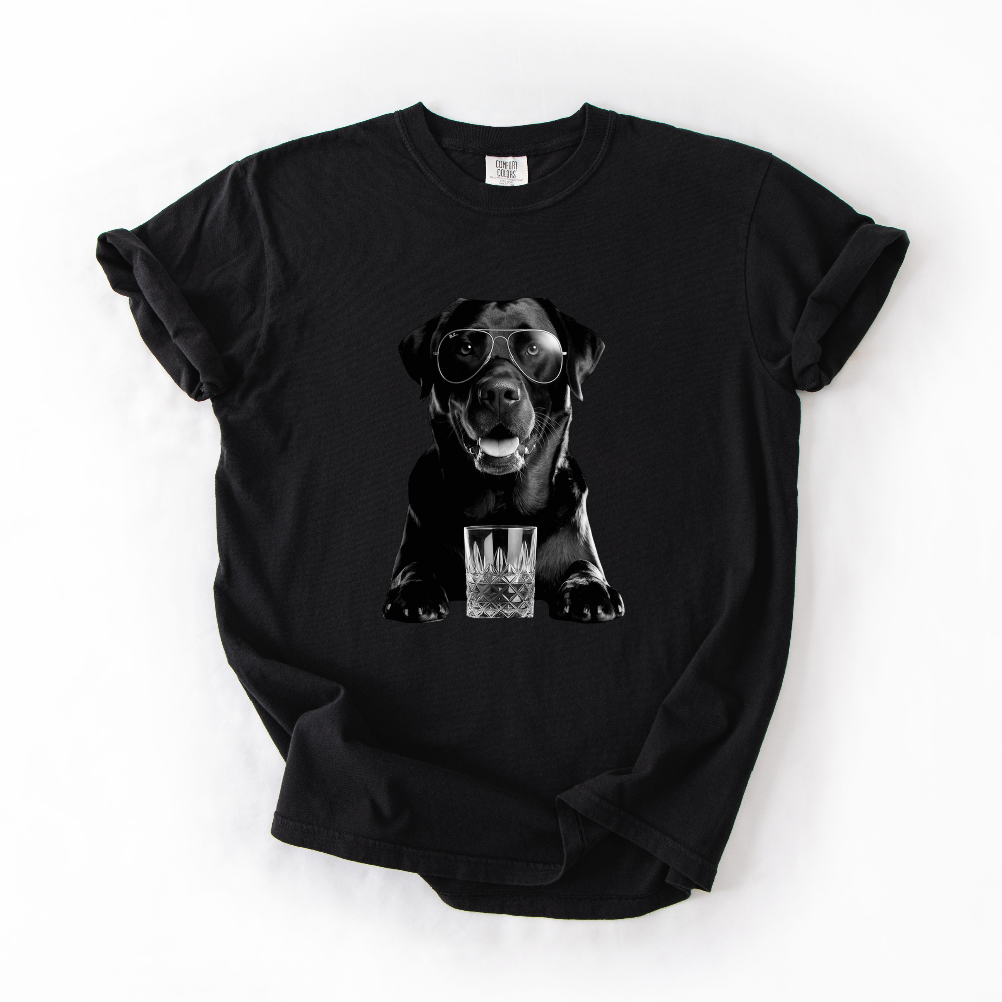 whiskey dog T-shirt