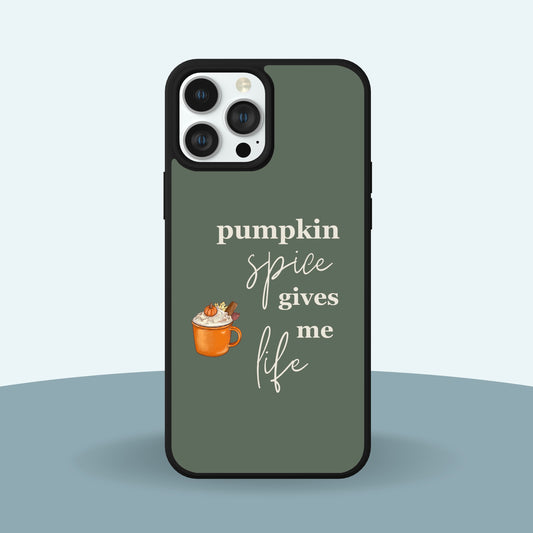 Pumpkin spice phone case