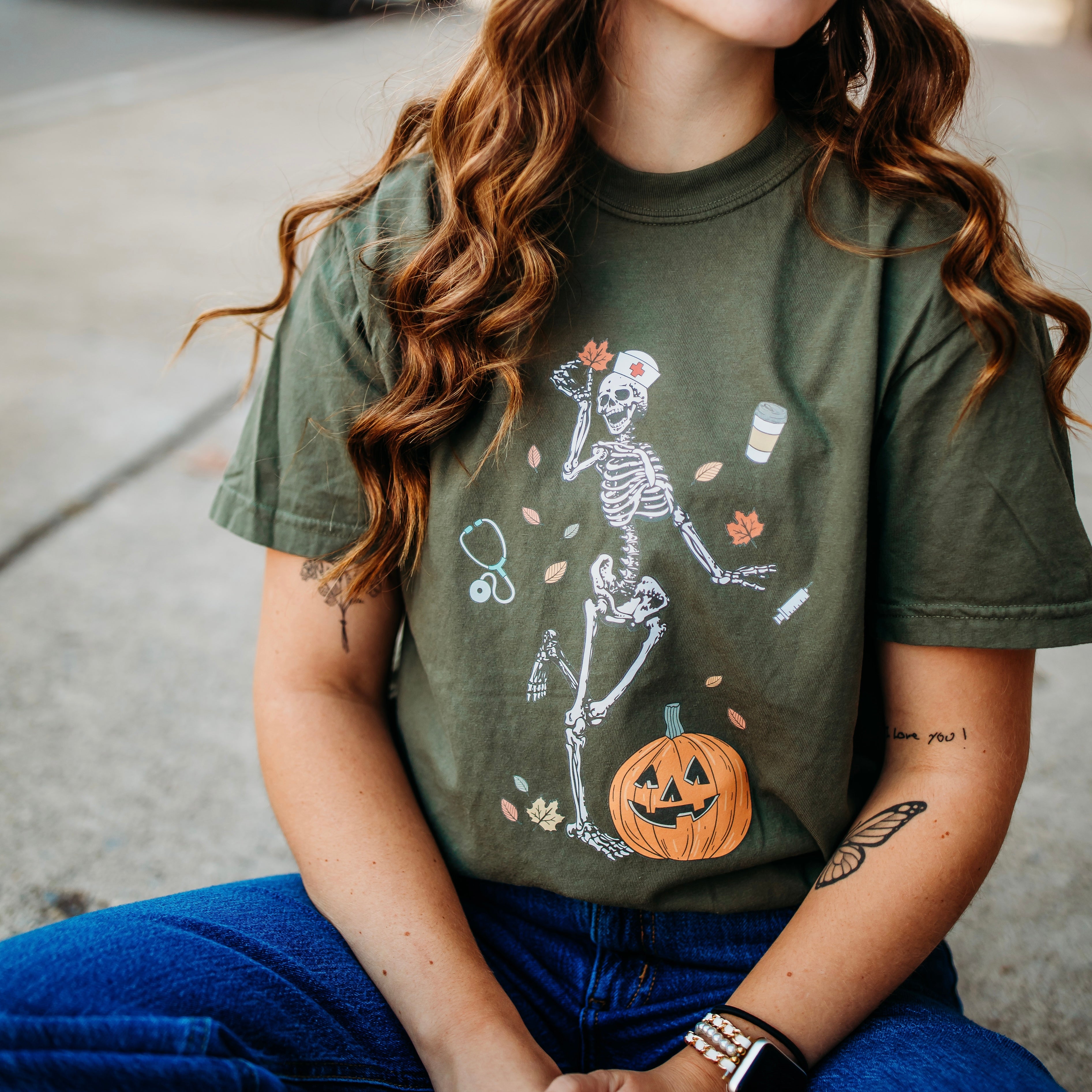 Spooky nurse T-shirt