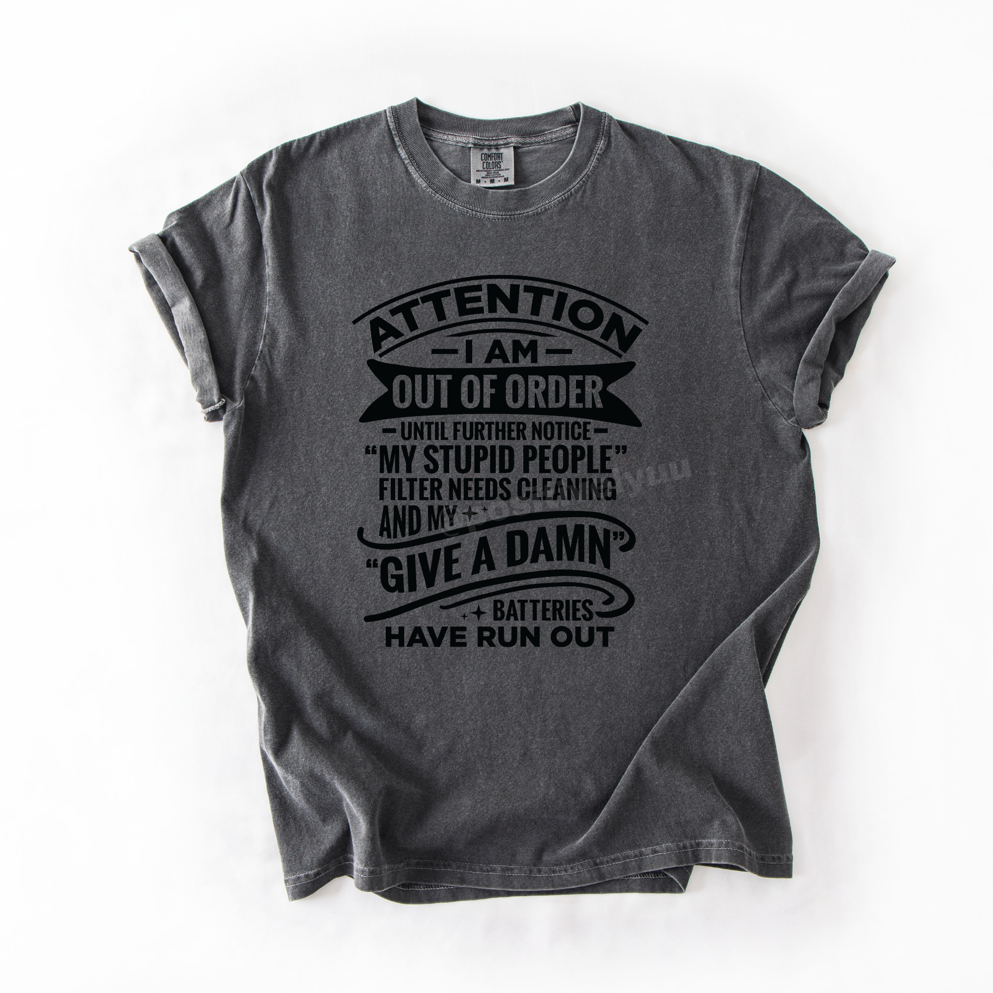 Attention T-shirt
