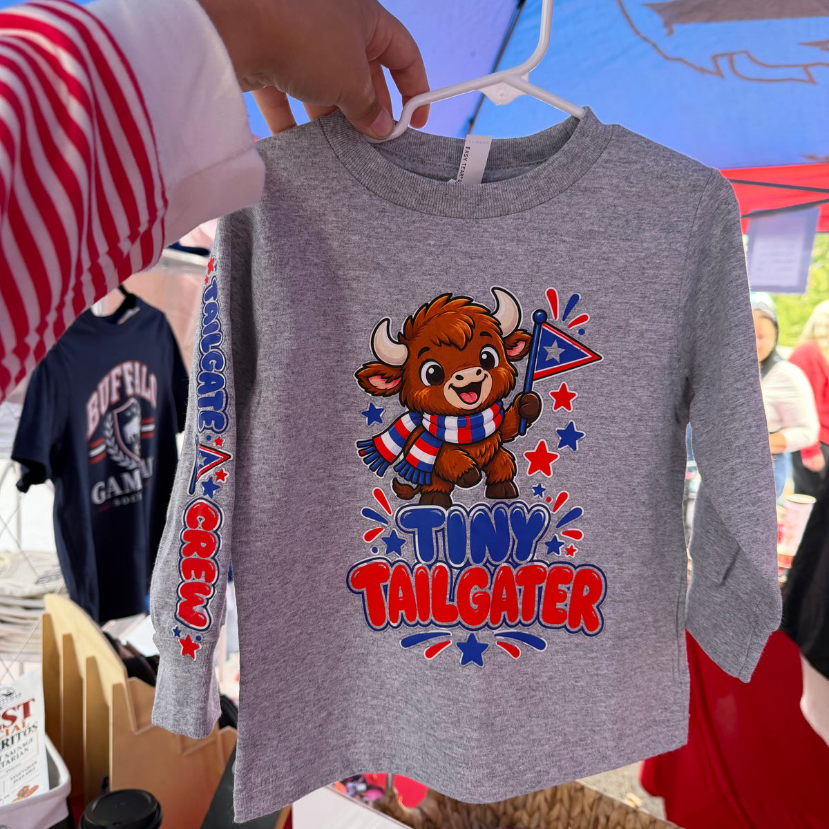 Tiny Tailgater long sleeve