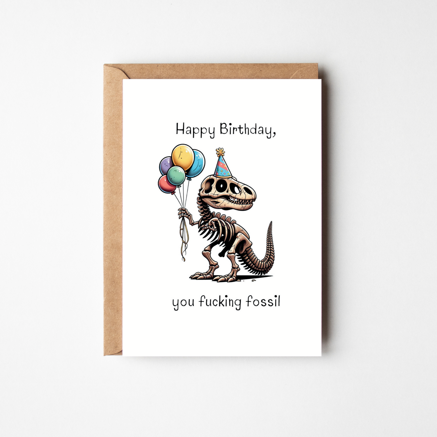 Fossil Birthday Card