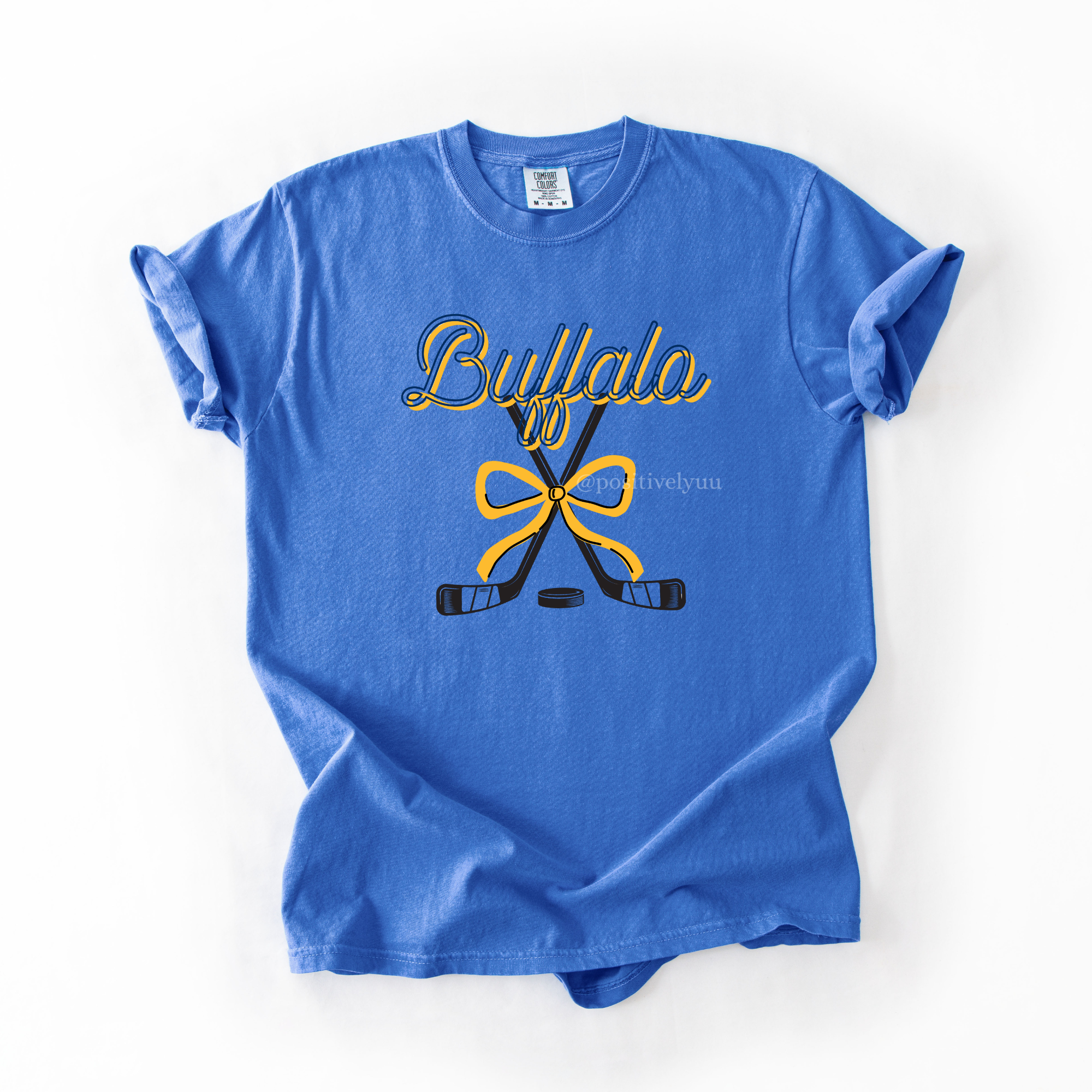 Buffalo hockey stick T-shirt