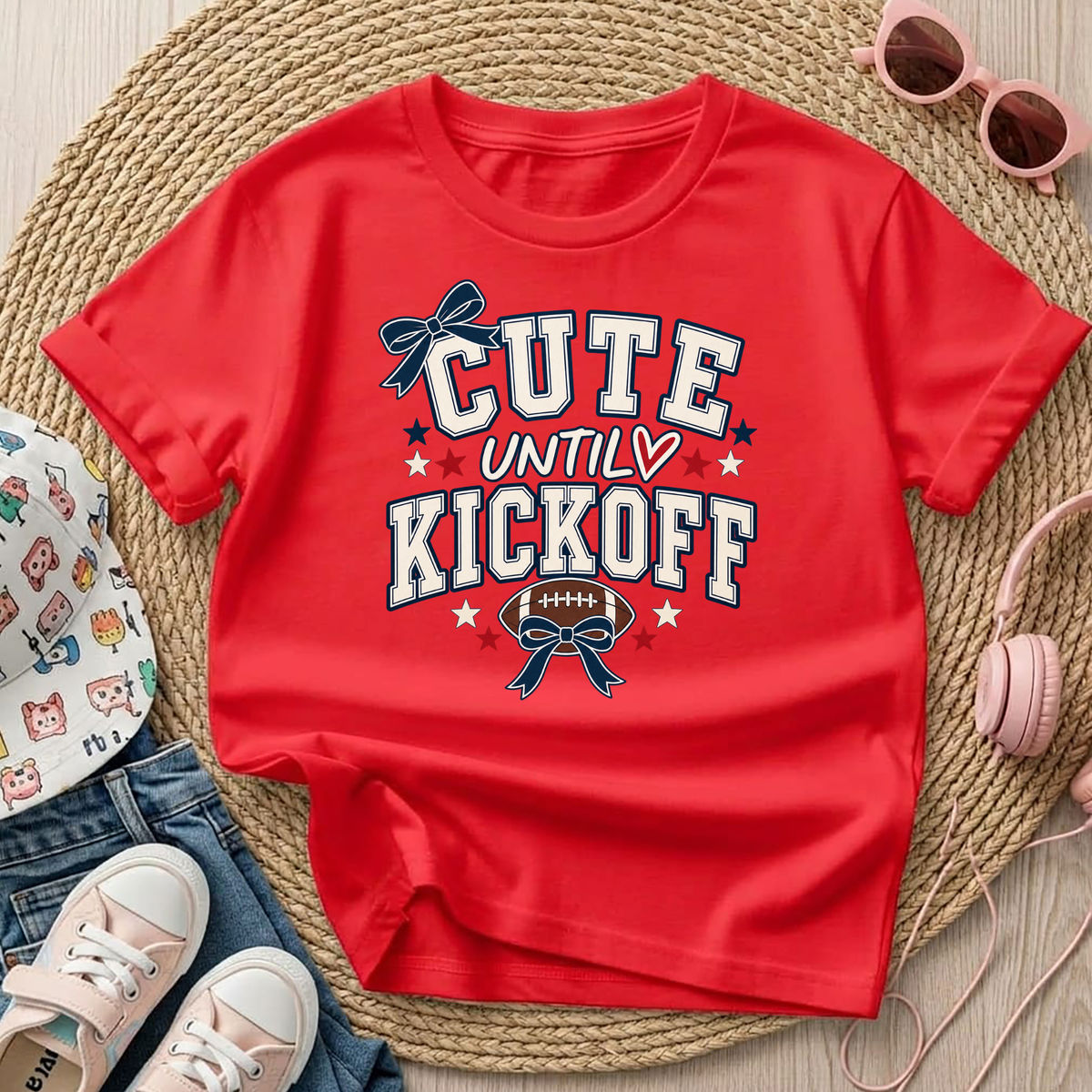 Cute until kickoff T-shirt