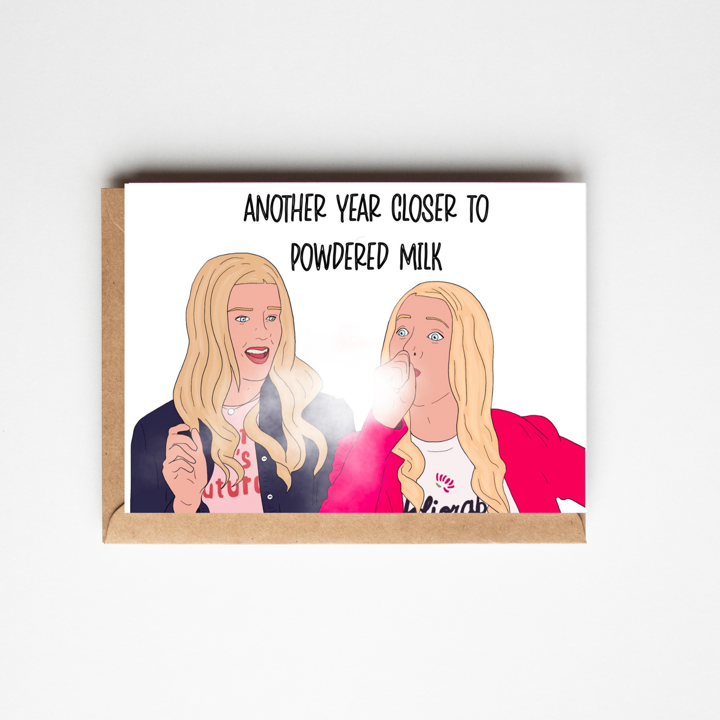 White chicks Card