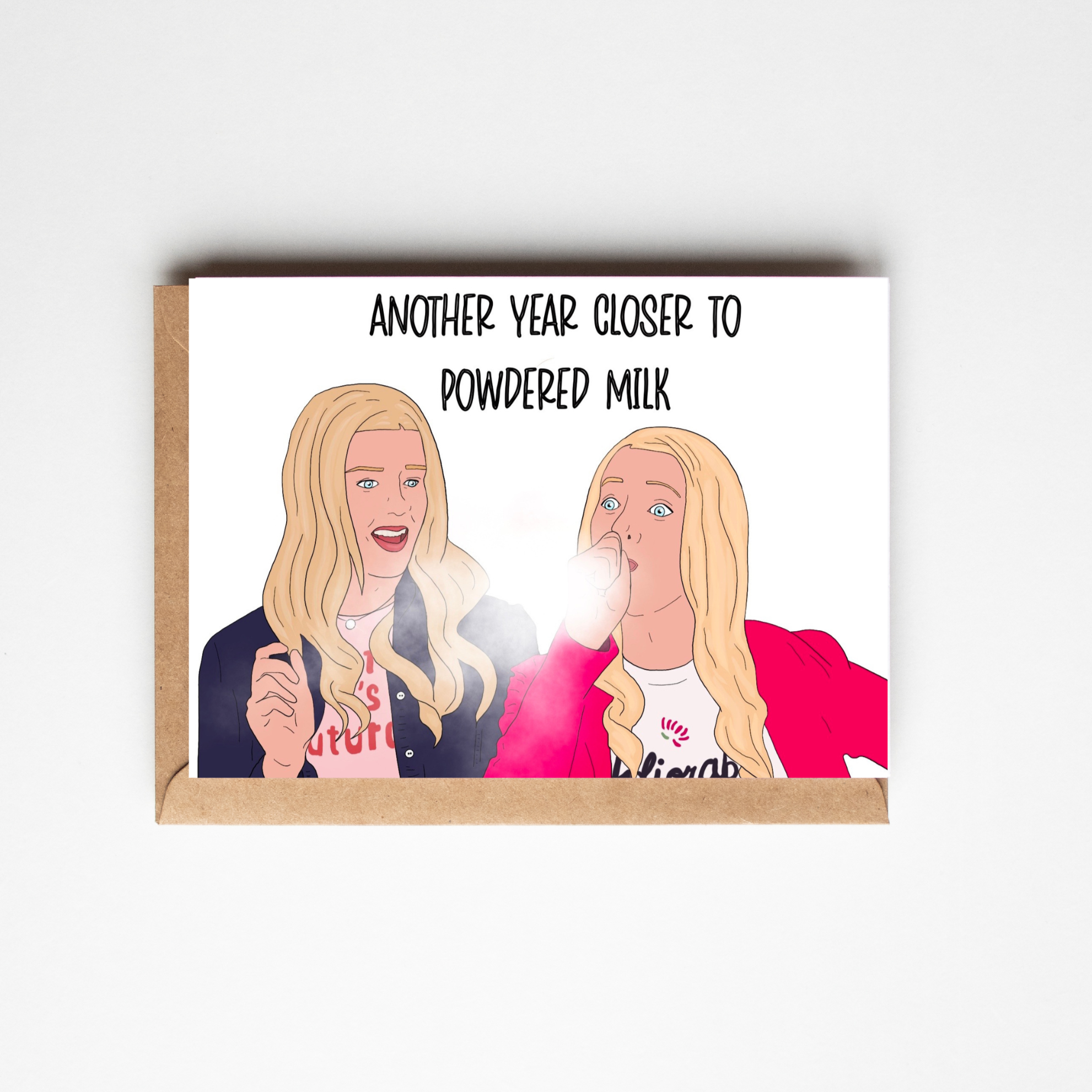 White chicks Card