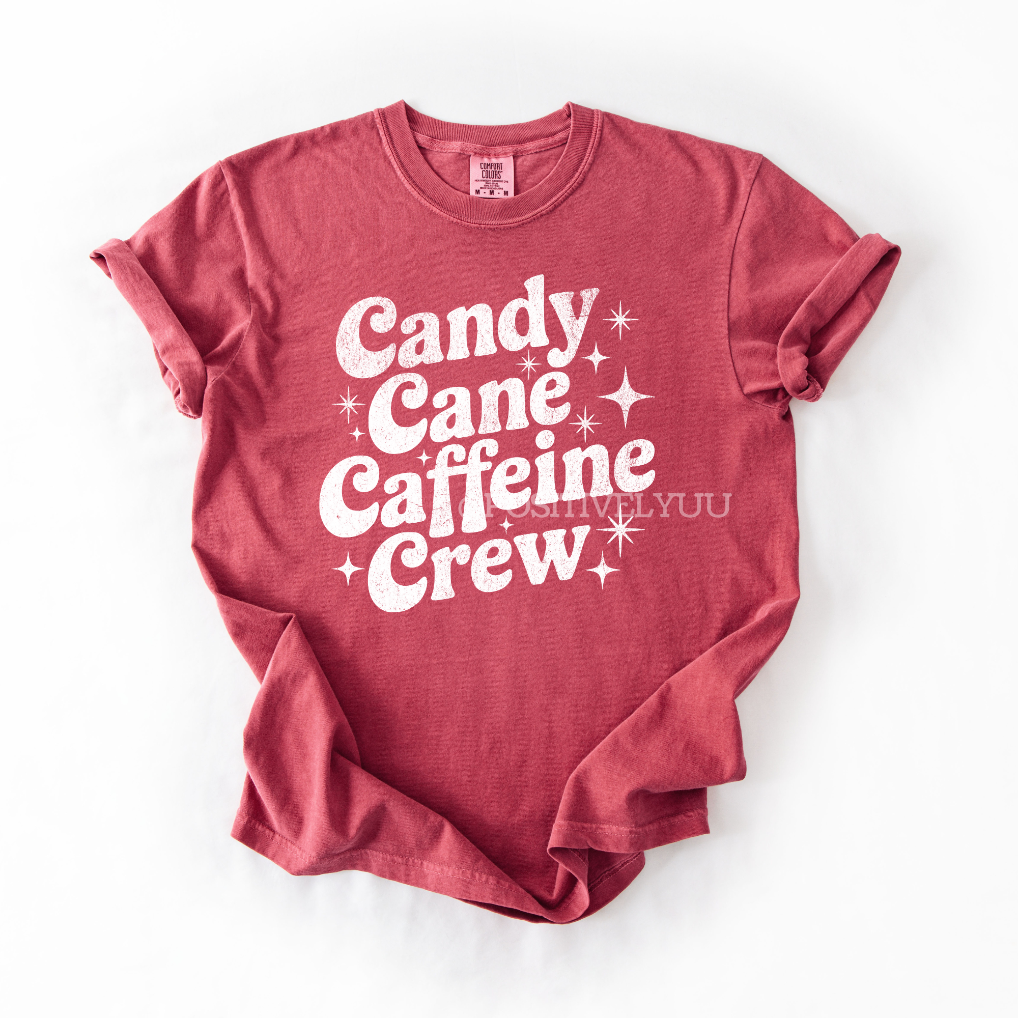 Caffeine crew T-shirt
