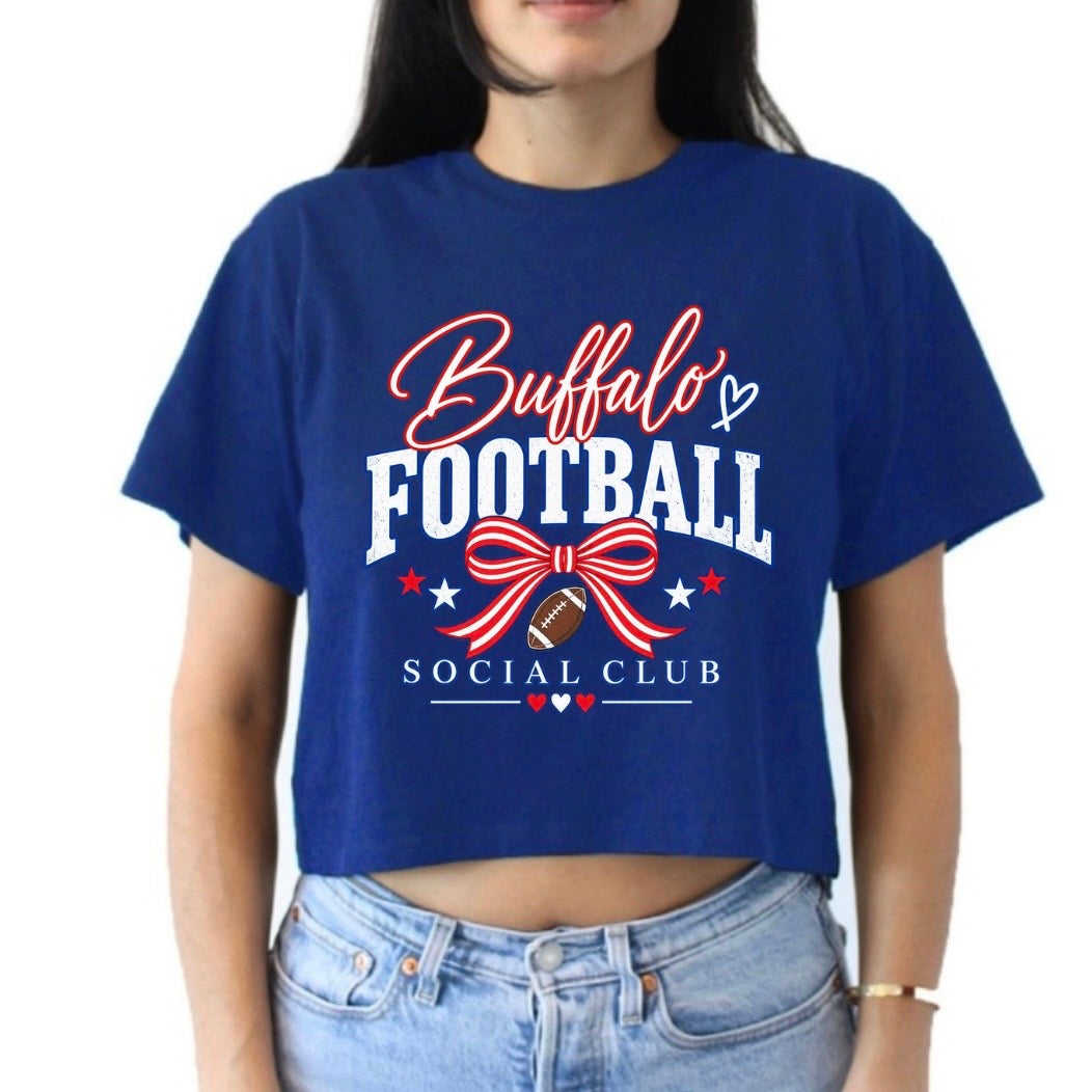 Social club crop top