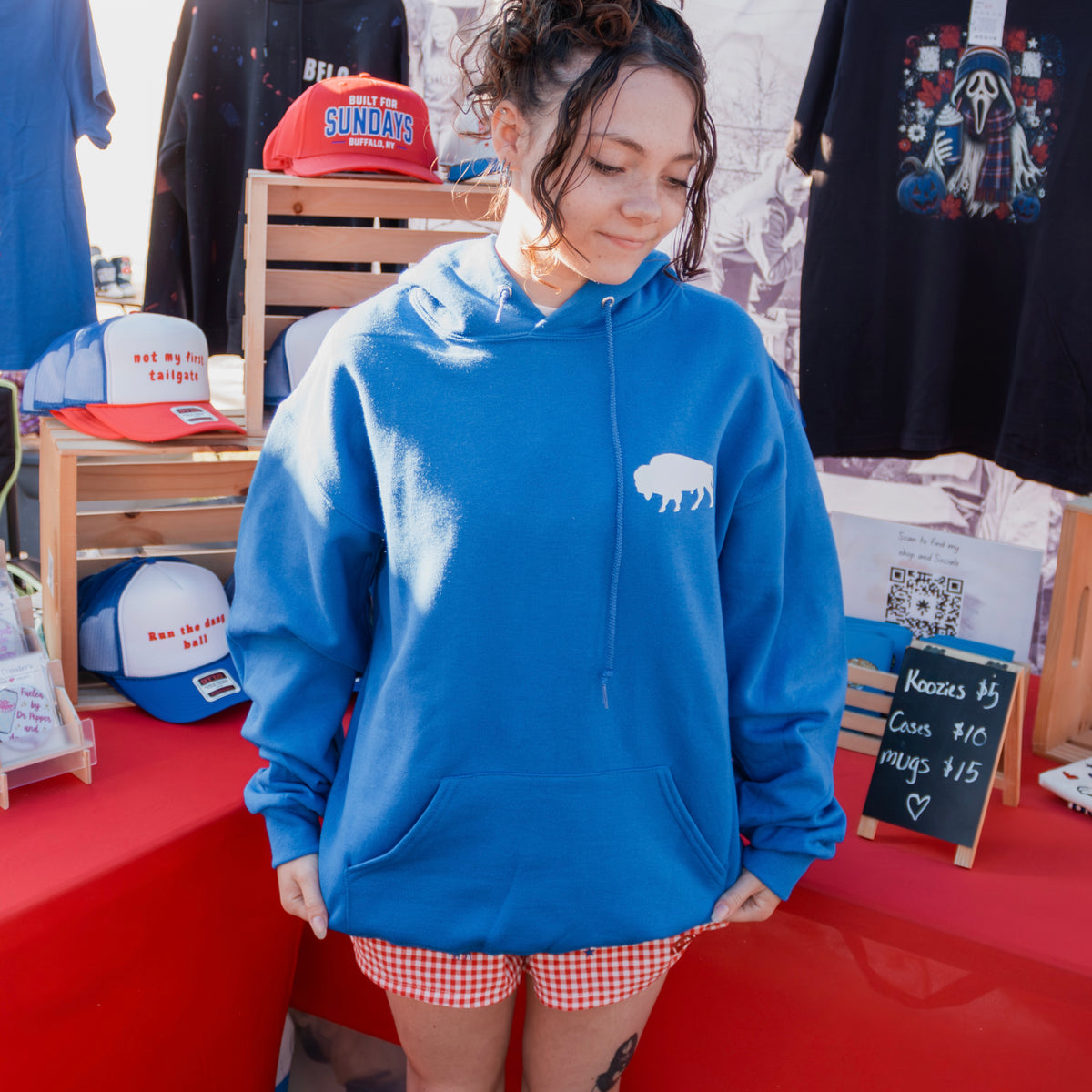 Built like buffalo hoodie