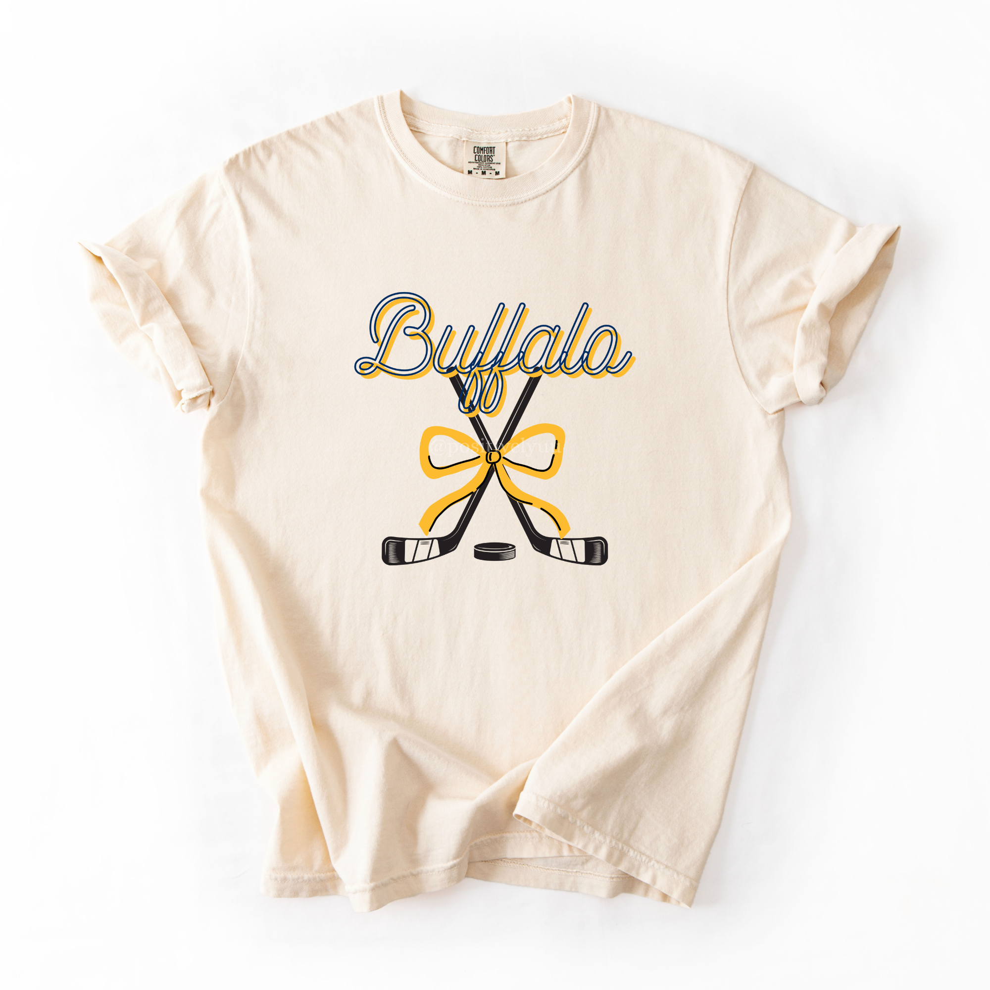 Buffalo hockey stick T-shirt