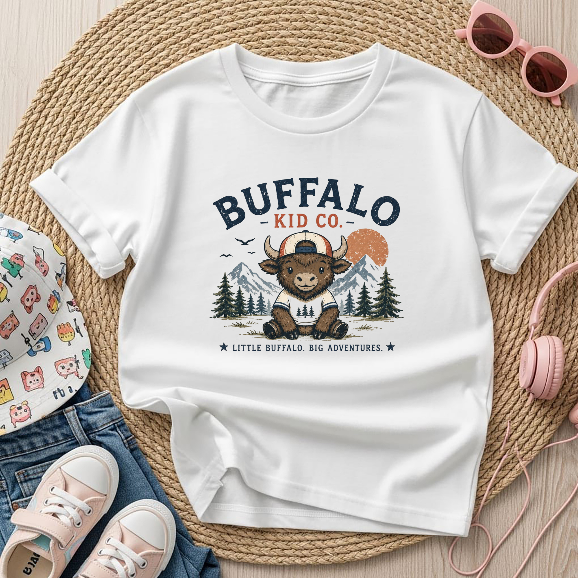 Buffalo kid co T-shirt