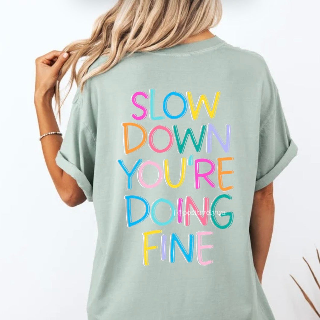 Slow down Pocket T-shirt