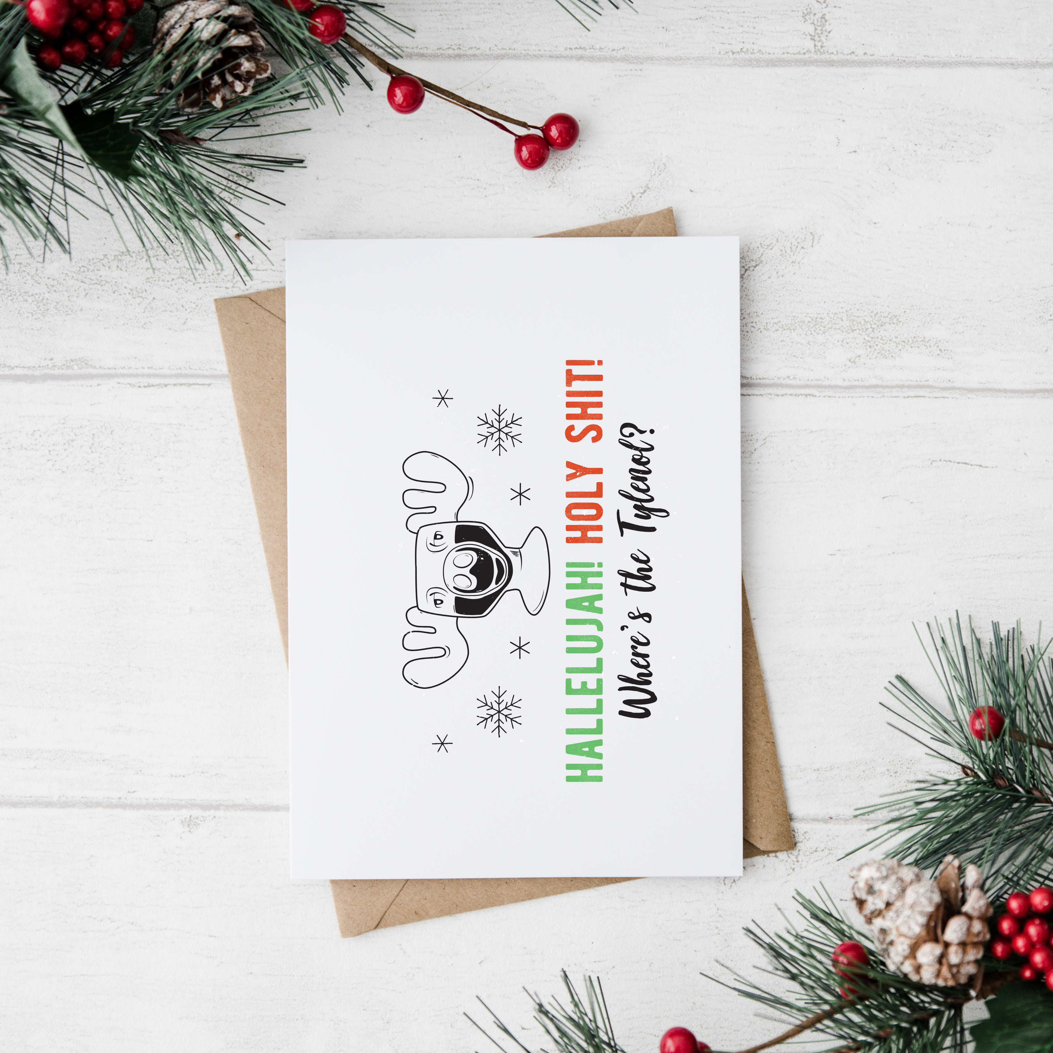 Where’s the Tylenol Christmas Card