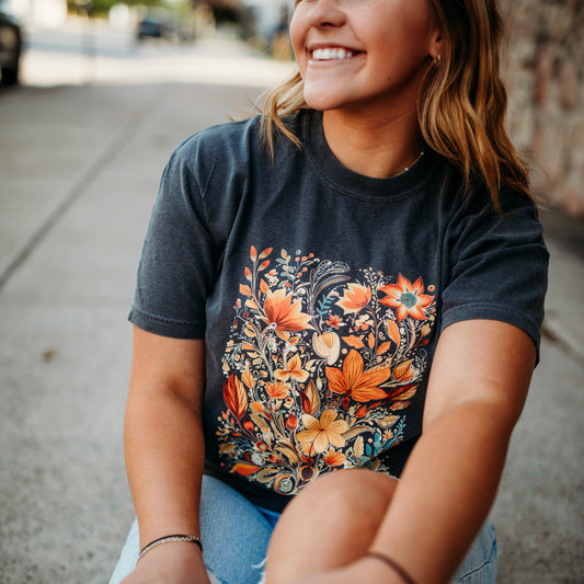 Rustic watercolor T-shirt