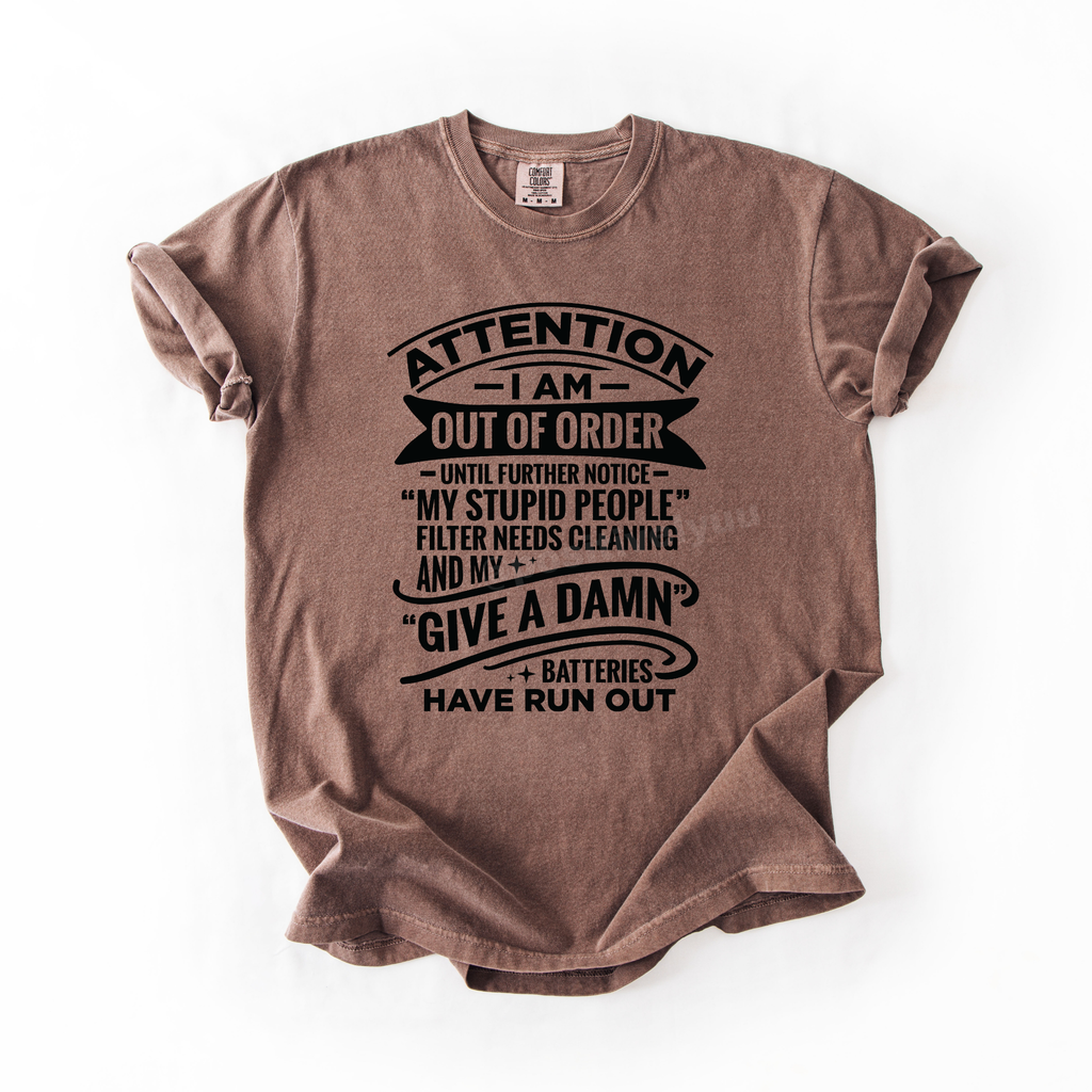 Attention T-shirt