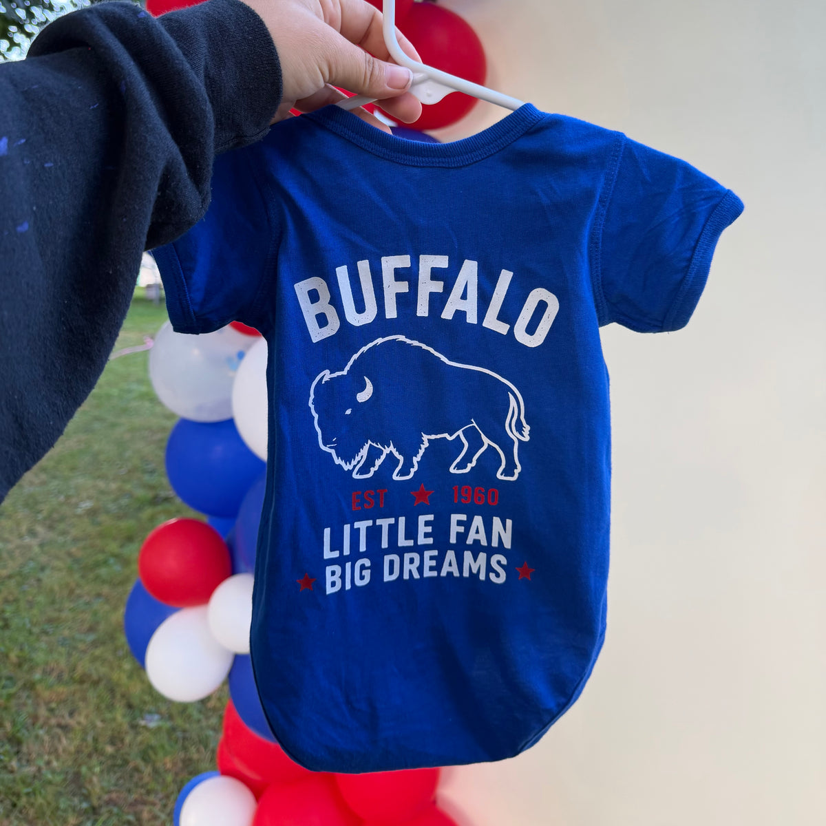 Buffalo little legend onesie