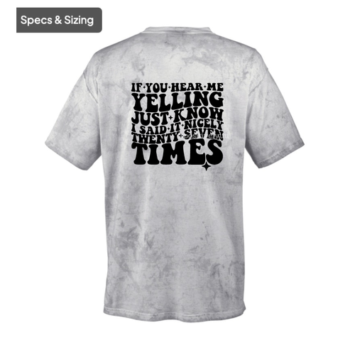 7 times T-shirt
