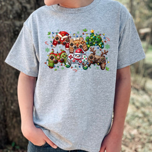 Youth Gamer Christmas Shirt