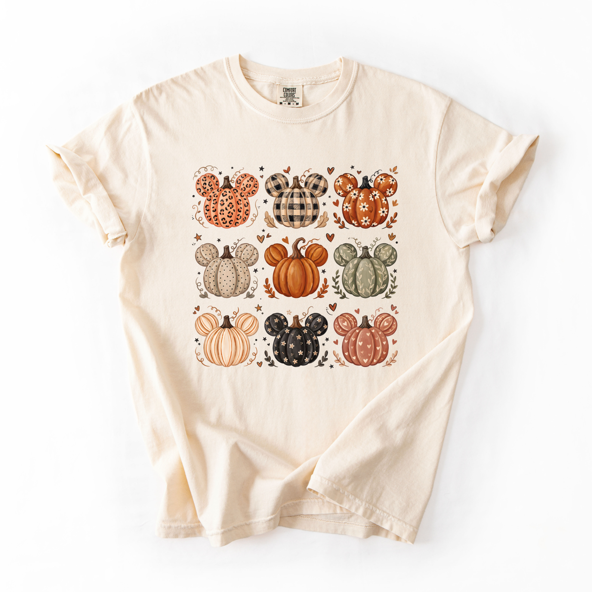Pumpkin collage T-shirt