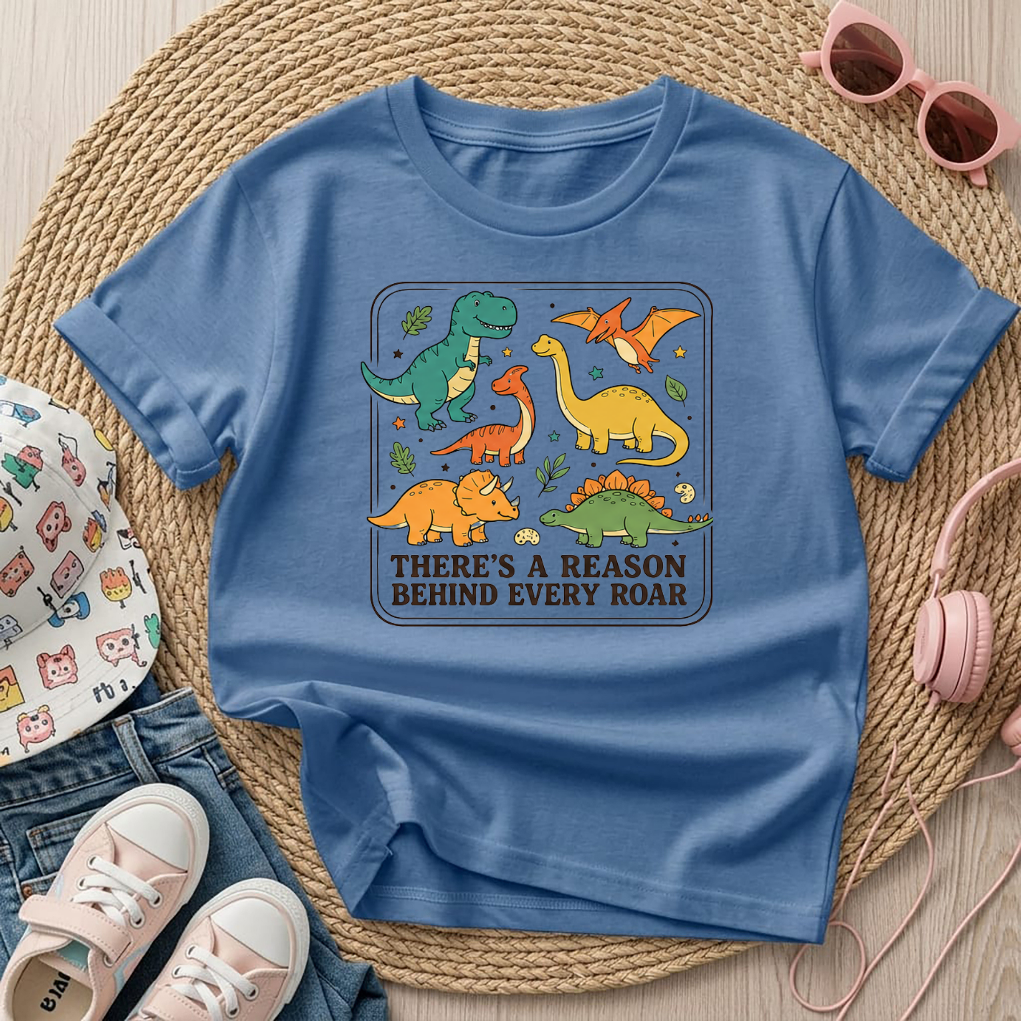 There’s a reason behind every roar T-shirt