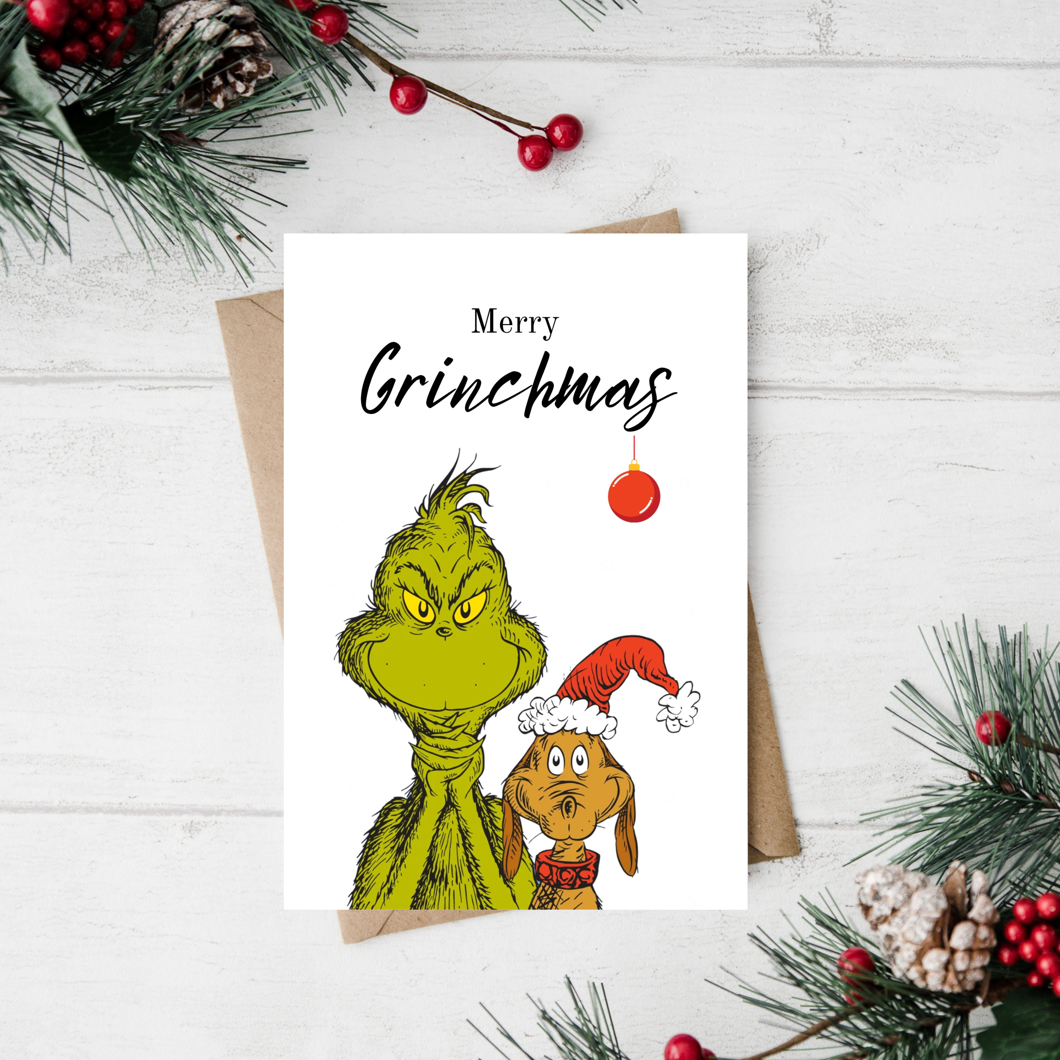 Grinchmas Christmas Card