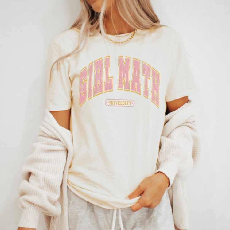 Girl math T-shirt