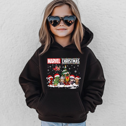 Youth Marvel Xmas Hoodie