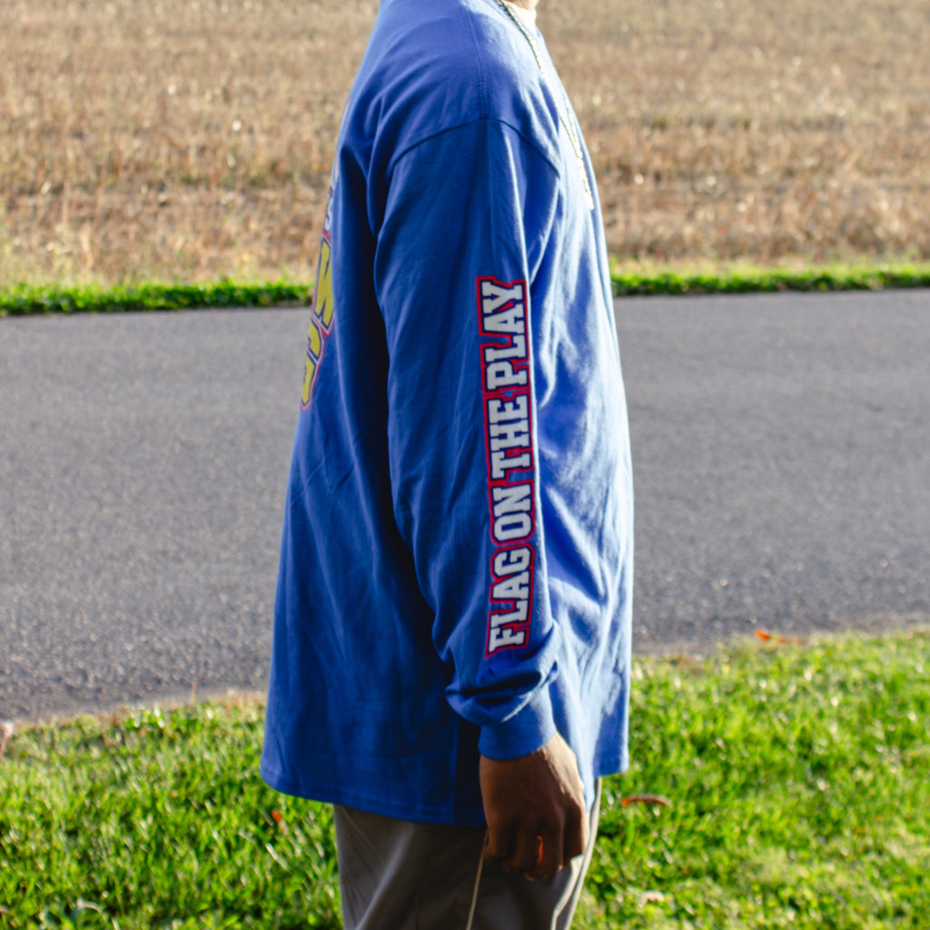 Yellow flag long sleeve shirt