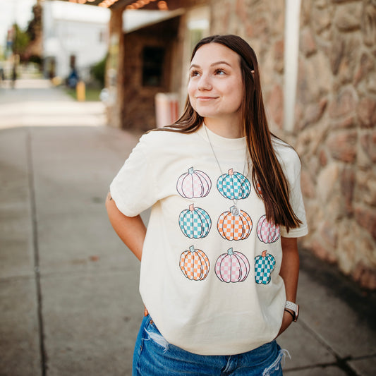 Retro pumpkin T-shirt