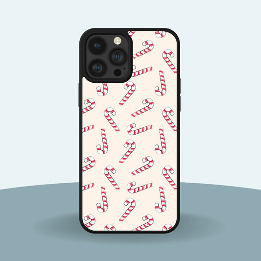 Candy cane phone case