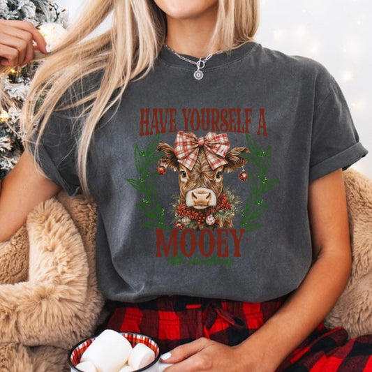 Mooey Christmas T-shirt