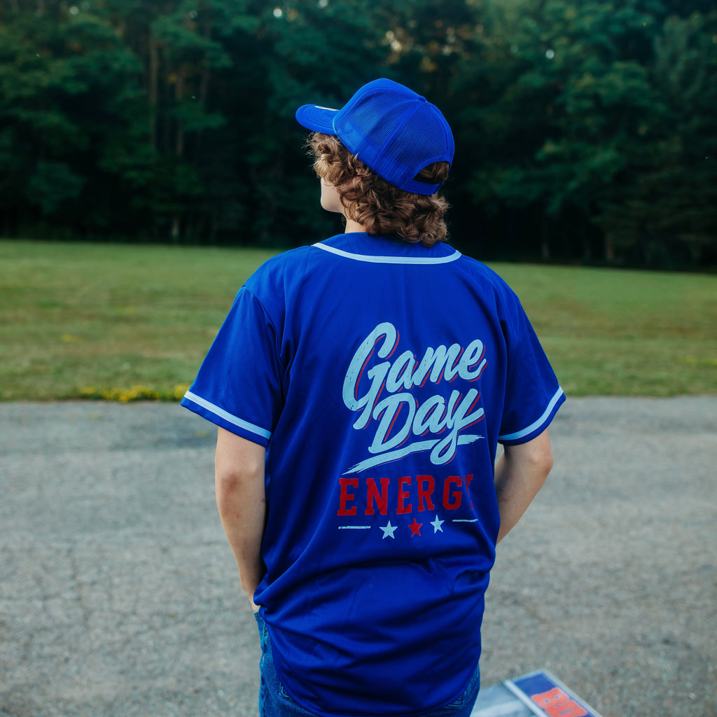 Game day baseball jersey