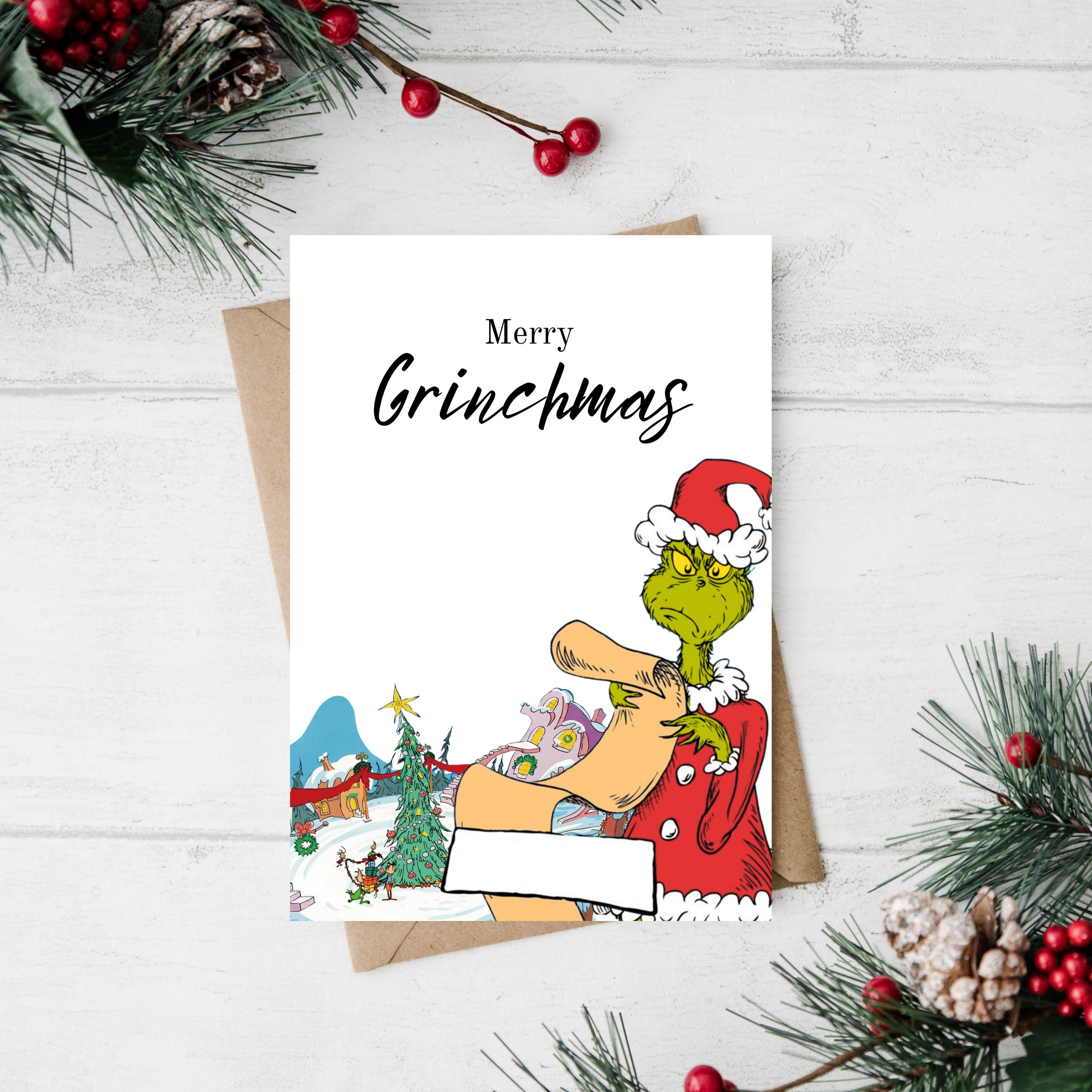Grinchmas Christmas Card