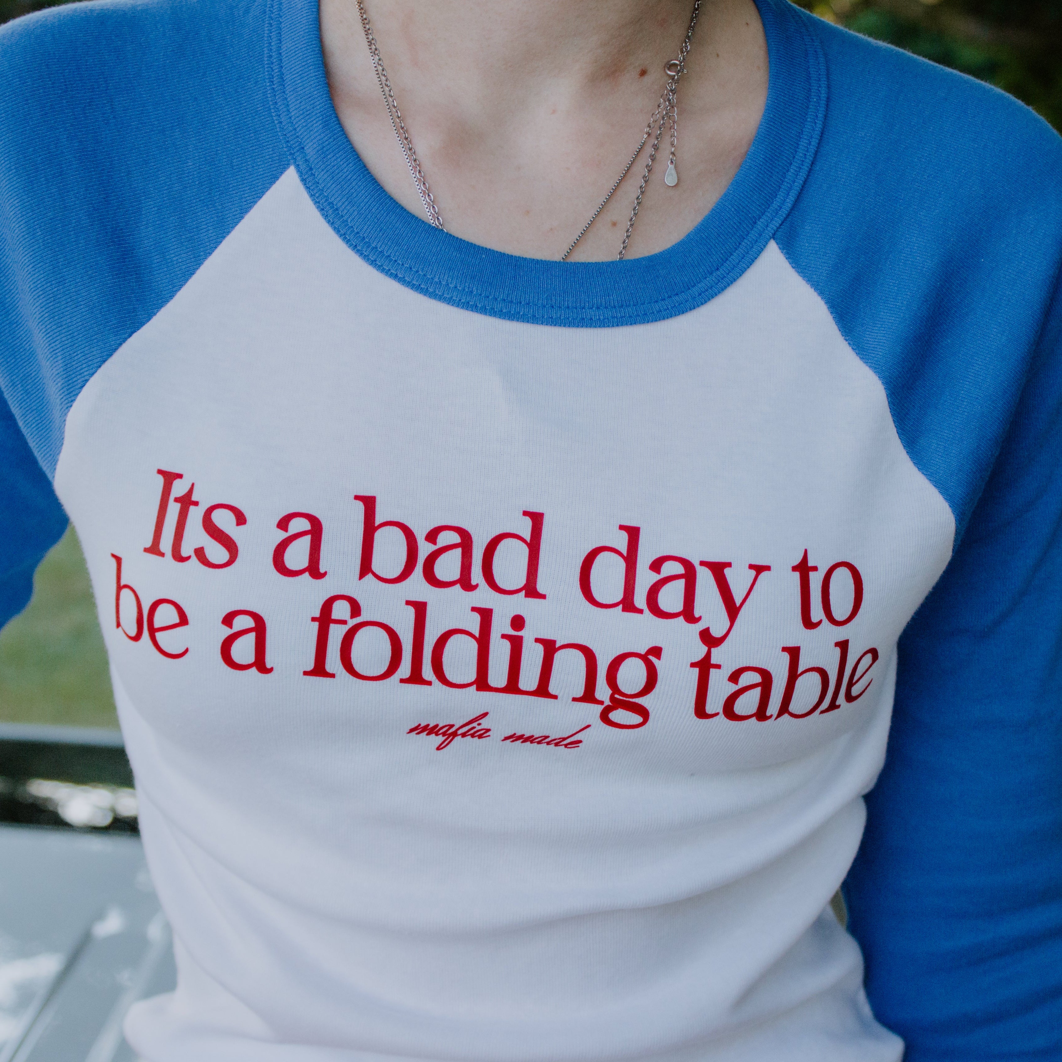 Bad day 3/4 sleeve crop