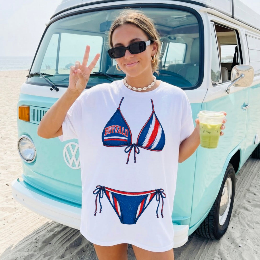 Buffalo bikini T-shirt