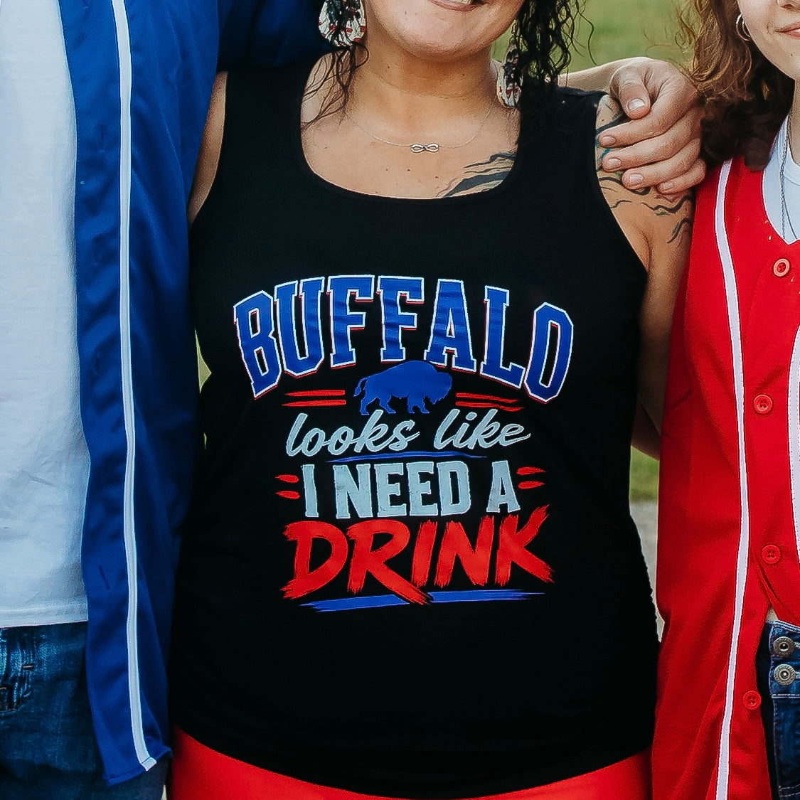 Buffalo looks like tank