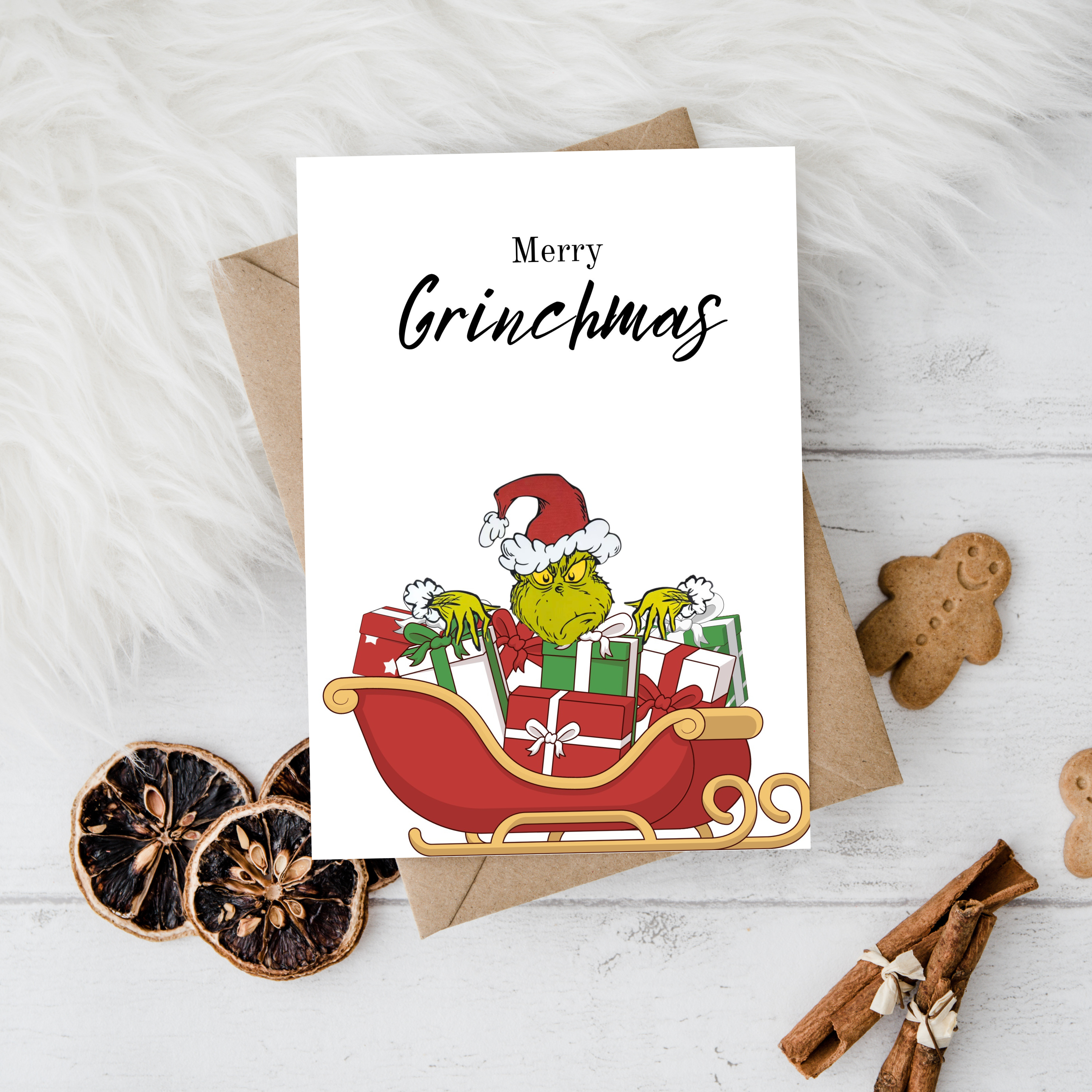 Grinchmas Christmas Card