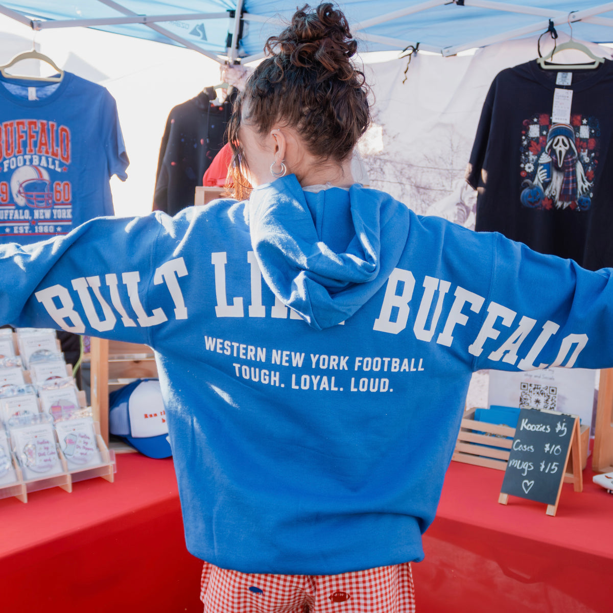 Built like buffalo hoodie
