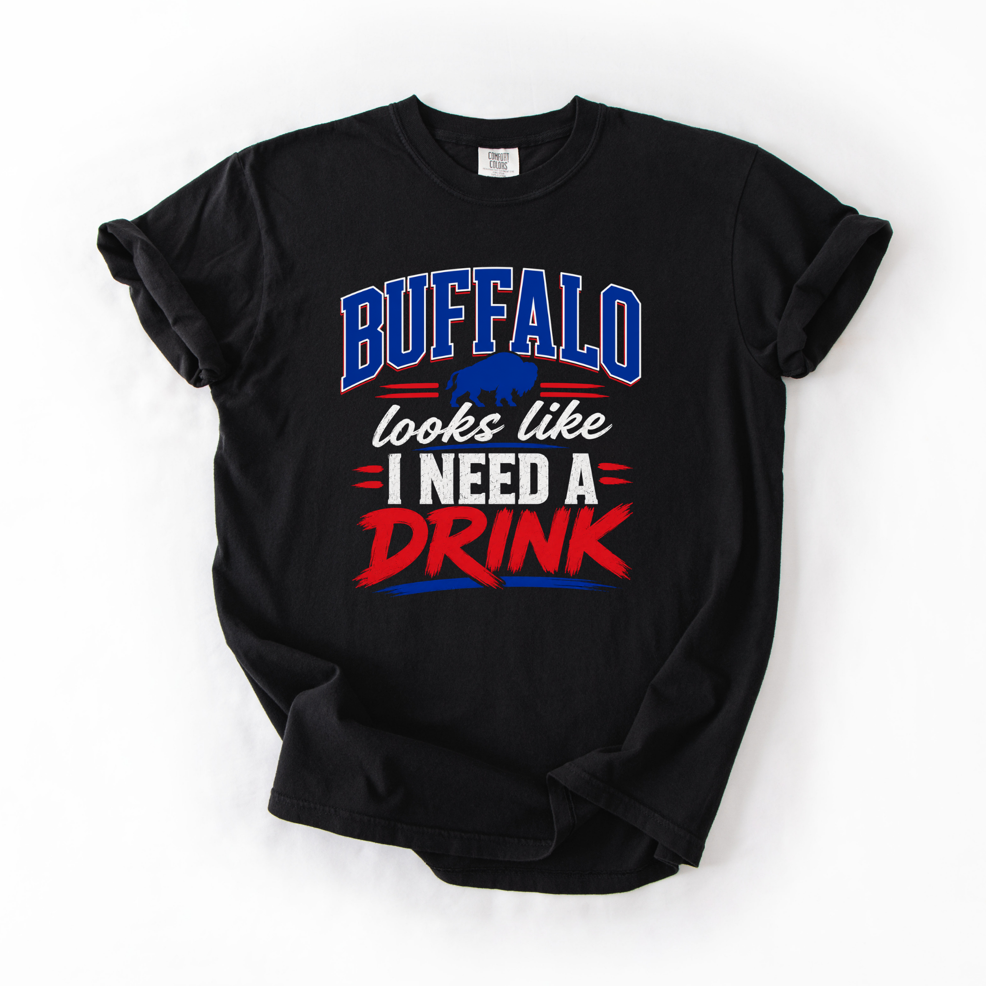 Buffalo looks like T-shirt