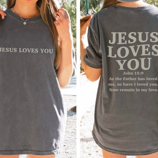 Jesus loves you T-shirt