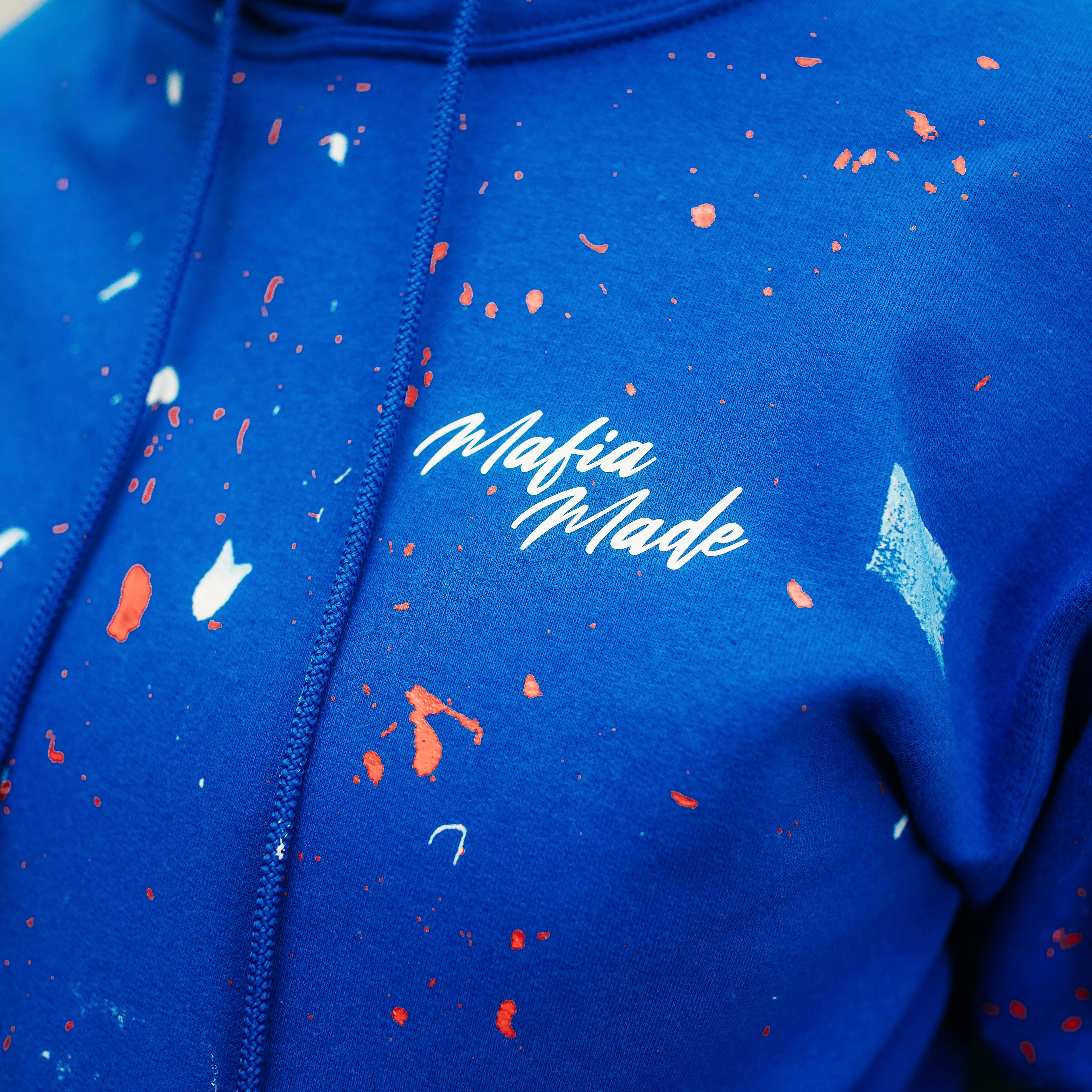Blue Mafia made Sweatsuit (sold separately)