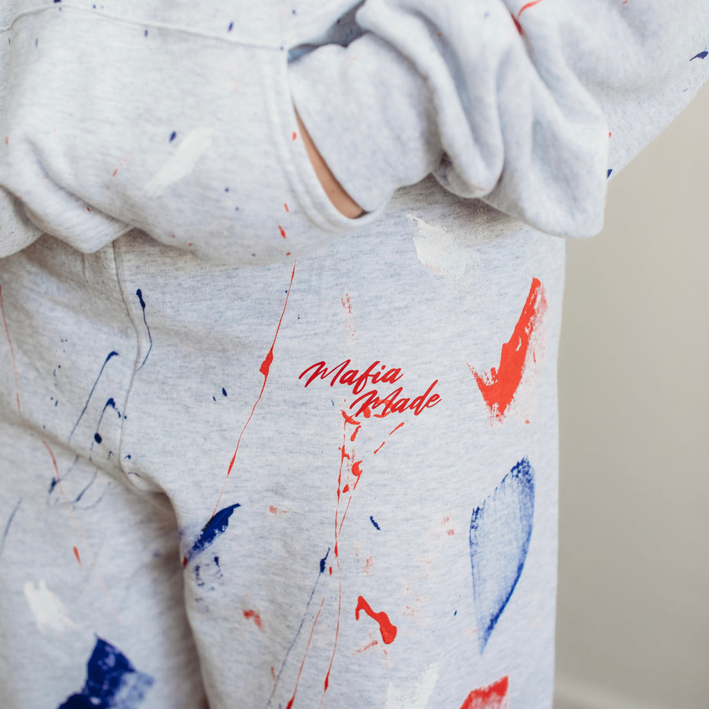 Ash Mafia made Sweatsuit (sold separately)