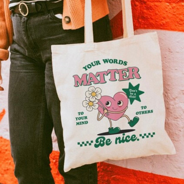 Your words matter Tote bag