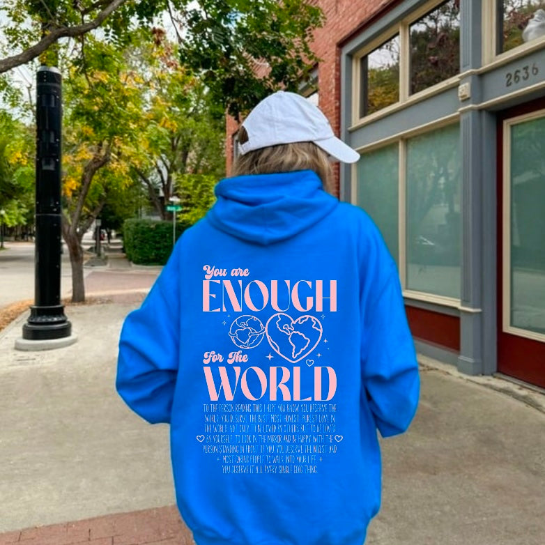 You are enough hoodie