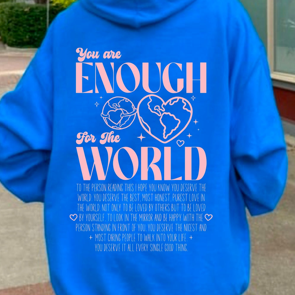 You are enough hoodie