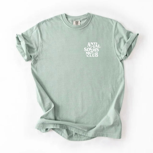 Anti social moms T-shirt