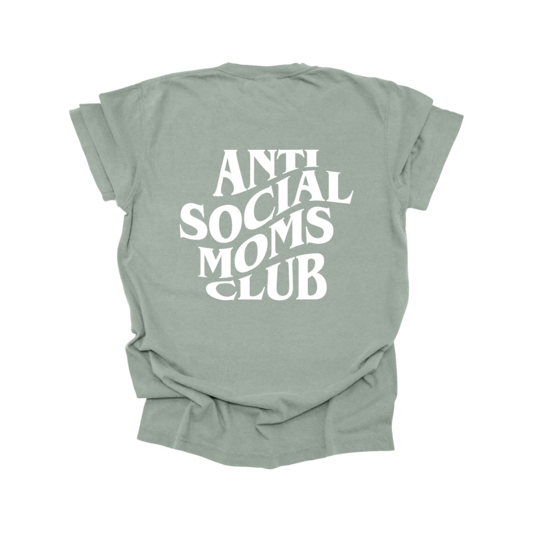 Anti social moms T-shirt