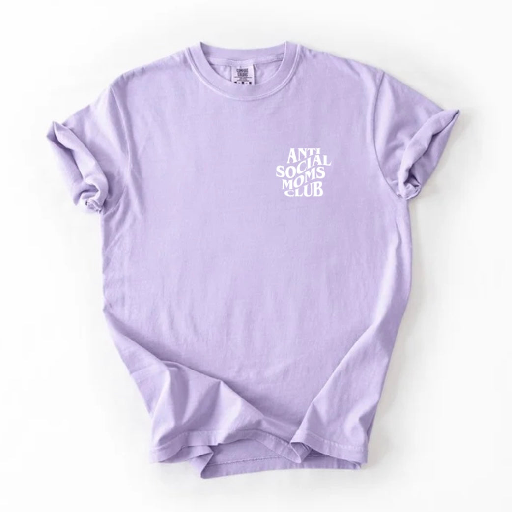Anti social moms T-shirt