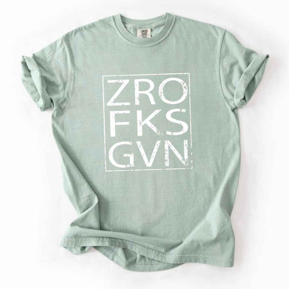 Zero given T-shirt
