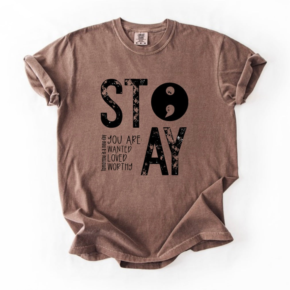 Stay colon T-shirt